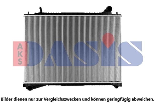 Dasis 020046N Radiator, engine cooling 020046N