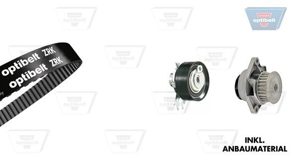  KT 1034 W3 TIMING BELT KIT WITH WATER PUMP KT1034W3
