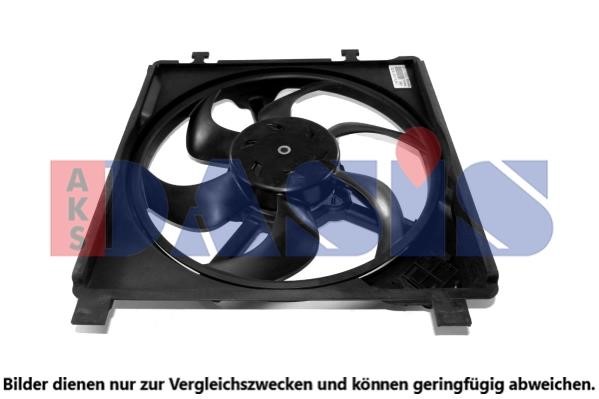 Dasis 048154N Hub, engine cooling fan wheel 048154N