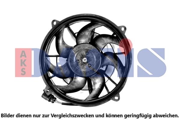 Dasis 048156N Hub, engine cooling fan wheel 048156N