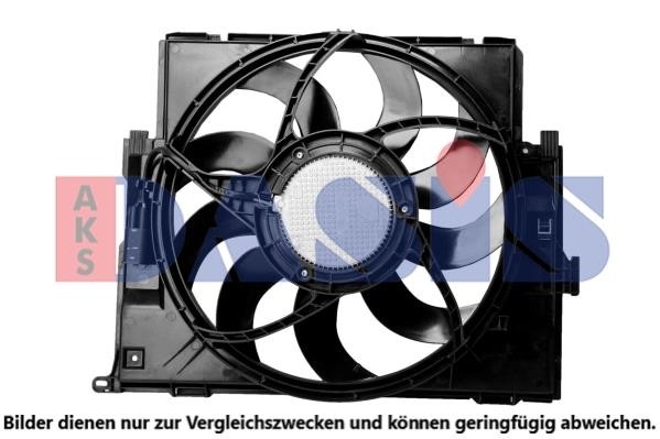 Dasis 058060N Hub, engine cooling fan wheel 058060N