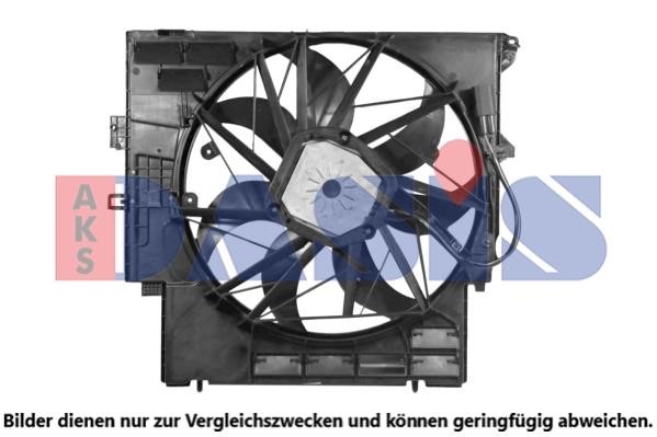 Dasis 058061N Hub, engine cooling fan wheel 058061N