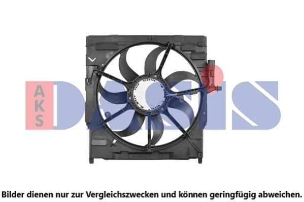 Dasis 058101N Fan, radiator 058101N