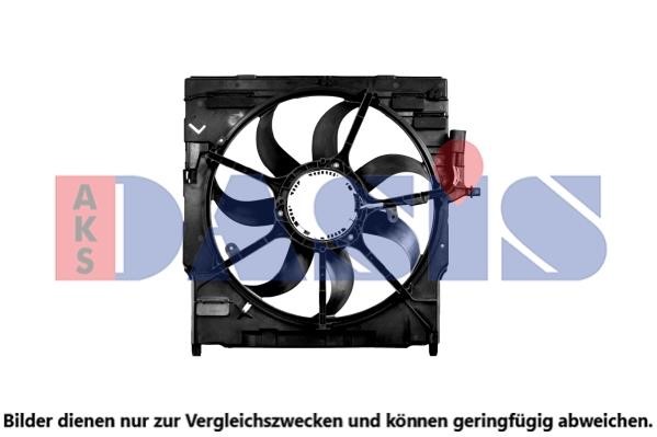 Dasis 058102N Fan, radiator 058102N