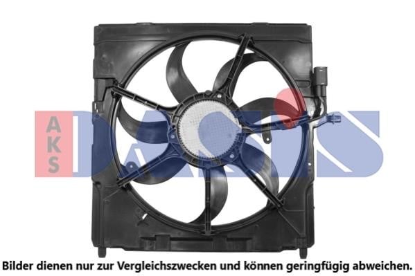 Dasis 058105N Fan, radiator 058105N