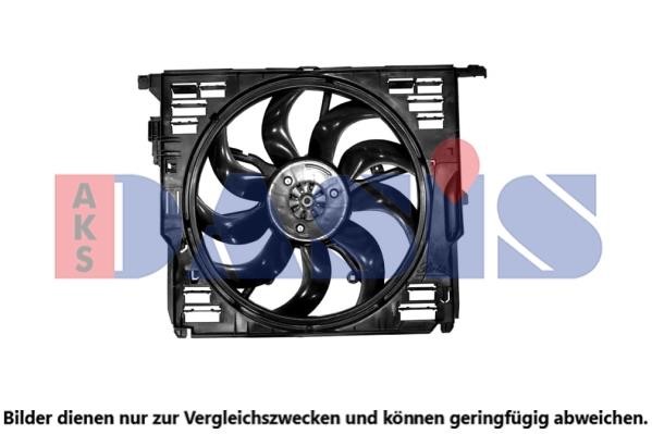 Dasis 058118N Hub, engine cooling fan wheel 058118N