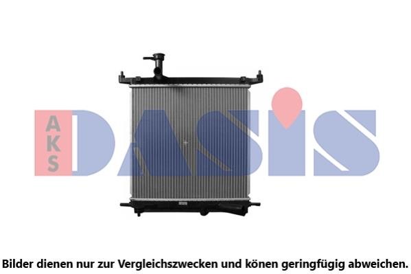 Dasis 070197N Radiator, engine cooling 070197N