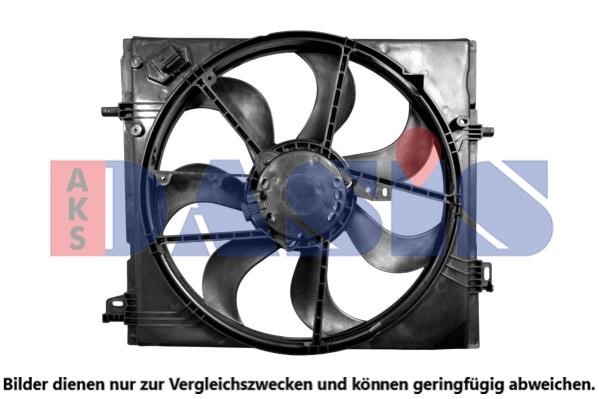 Dasis 078003N Hub, engine cooling fan wheel 078003N