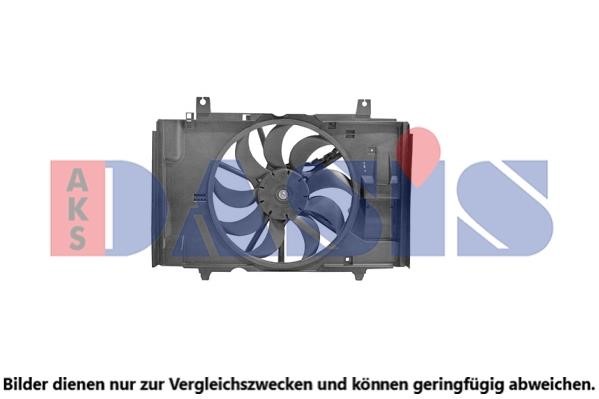 Dasis 078102N Hub, engine cooling fan wheel 078102N