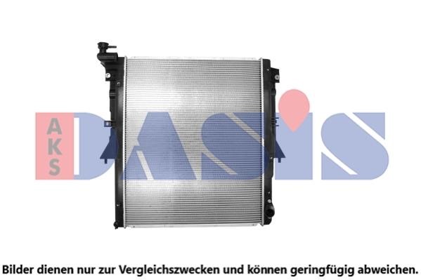 Dasis 080003N Radiator, engine cooling 080003N