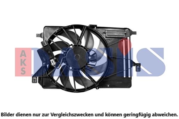 Dasis 098052N Hub, engine cooling fan wheel 098052N