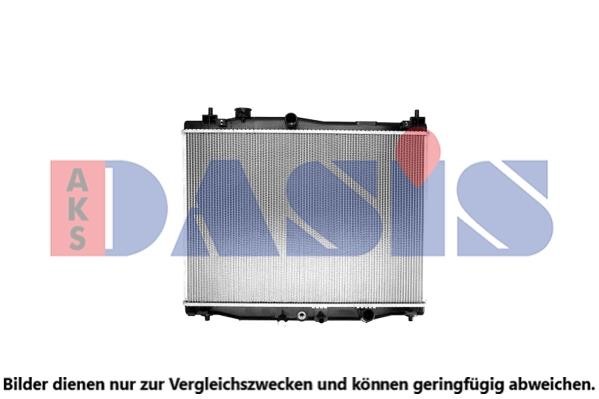 Dasis 100097N Radiator, engine cooling 100097N