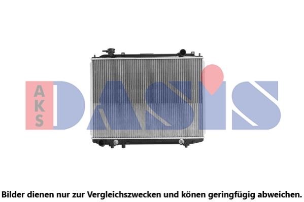Dasis 110093N Radiator, engine cooling 110093N