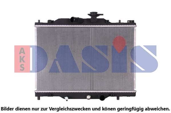 Dasis 110094N Radiator, engine cooling 110094N