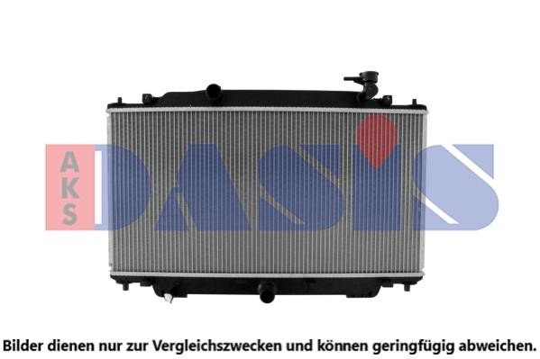 Dasis 110101N Radiator, engine cooling 110101N