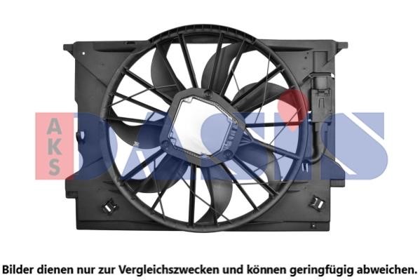 Dasis 128199N Fan, radiator 128199N