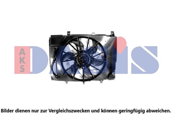 Dasis 128203N Fan, radiator 128203N