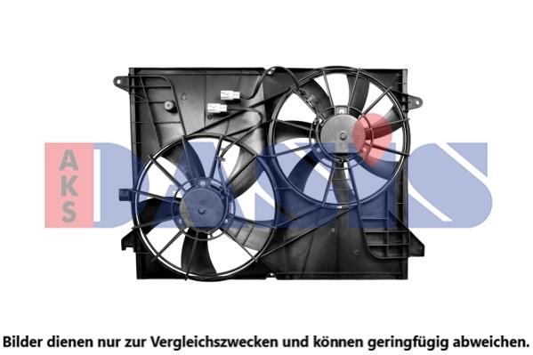 Dasis 158134N Fan, radiator 158134N