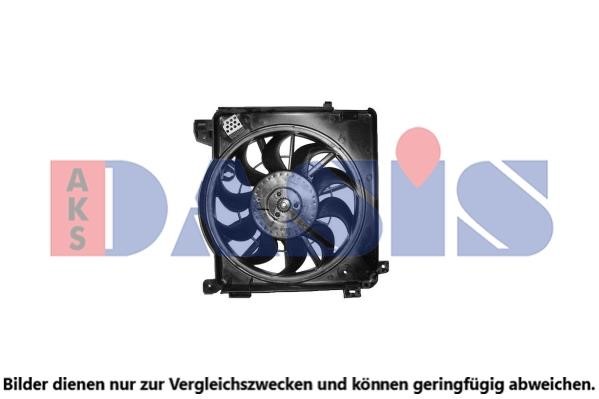 Dasis 158137N Fan, radiator 158137N
