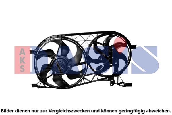 Dasis 188089N Hub, engine cooling fan wheel 188089N