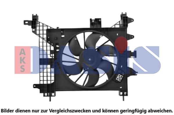 Dasis 188096N Hub, engine cooling fan wheel 188096N