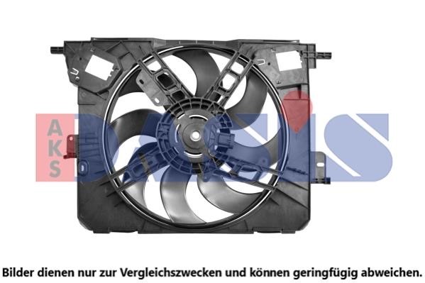 Dasis 188097N Hub, engine cooling fan wheel 188097N
