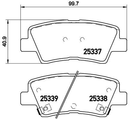 Buy Brembo P 30 067X at a low price in United Arab Emirates!