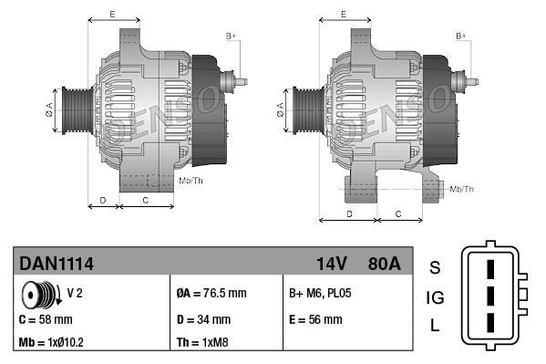 Buy DENSO DAN1114 at a low price in United Arab Emirates!