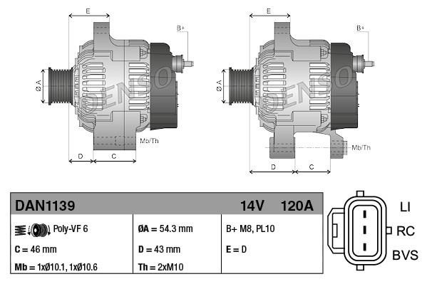 Buy DENSO DAN1139 at a low price in United Arab Emirates!