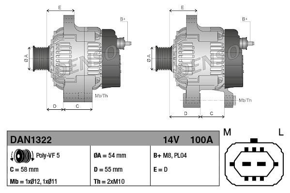 Buy DENSO DAN1322 at a low price in United Arab Emirates!