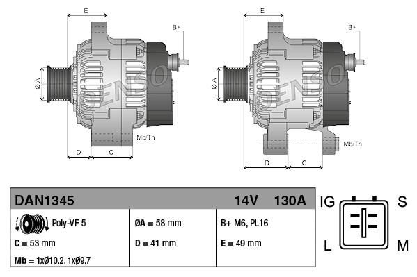 Buy DENSO DAN1345 at a low price in United Arab Emirates!