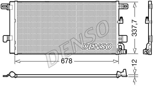 DENSO DCN02001 Cooler Module DCN02001