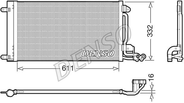 DENSO DCN02034 Cooler Module DCN02034