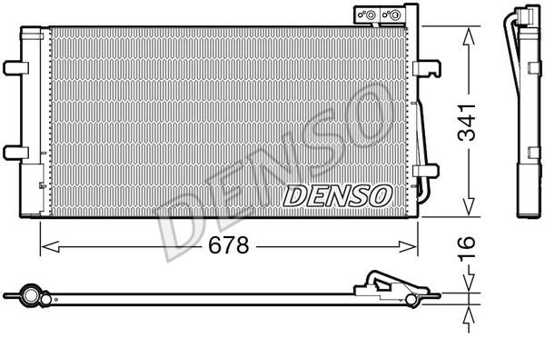 DENSO DCN02035 Cooler Module DCN02035