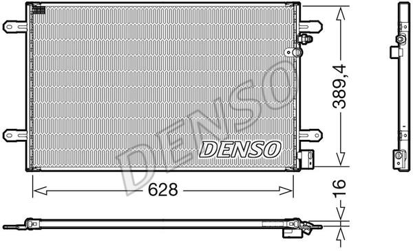 DENSO DCN02037 Cooler Module DCN02037