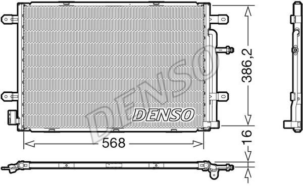 DENSO DCN02039 Cooler Module DCN02039
