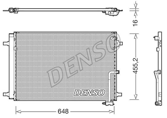 DENSO DCN02042 Cooler Module DCN02042