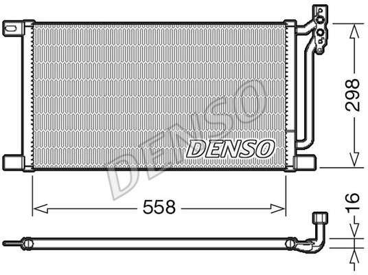DENSO DCN05020 Cooler Module DCN05020