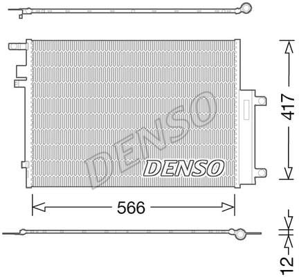 DENSO DCN06017 Cooler Module DCN06017