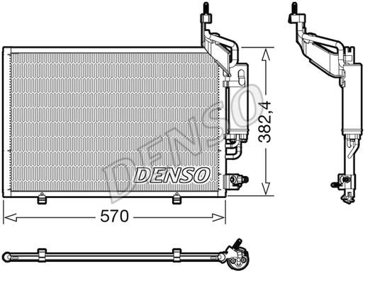 DENSO DCN10050 Cooler Module DCN10050