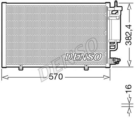 DENSO DCN10051 Cooler Module DCN10051