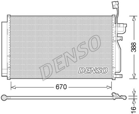 DENSO DCN15002 Cooler Module DCN15002