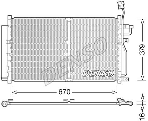 DENSO DCN15003 Cooler Module DCN15003
