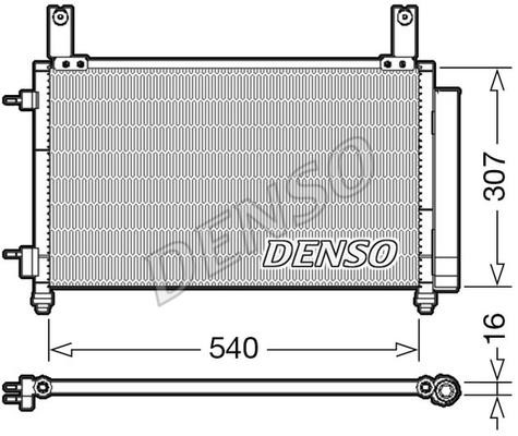 DENSO DCN15004 Cooler Module DCN15004