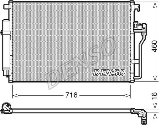 DENSO DCN17008 Cooler Module DCN17008