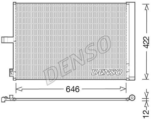 DENSO DCN17027 Cooler Module DCN17027