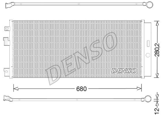 DENSO DCN20023 Cooler Module DCN20023