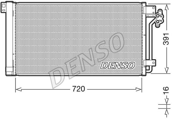 DENSO DCN32020 Cooler Module DCN32020