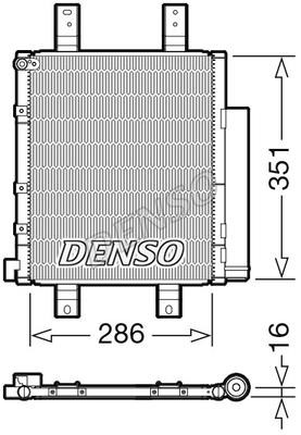 DENSO DCN35005 Cooler Module DCN35005