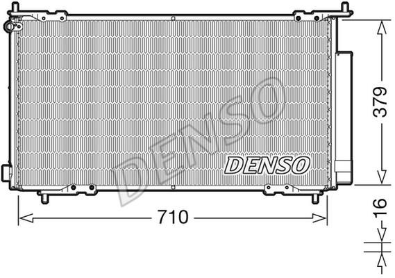 DENSO DCN40015 Cooler Module DCN40015